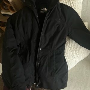North Face fleece lined winter coat